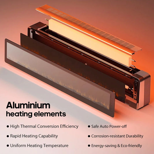 Purilite Select Baseboard Heater 2000W Electric Space Convector Heater