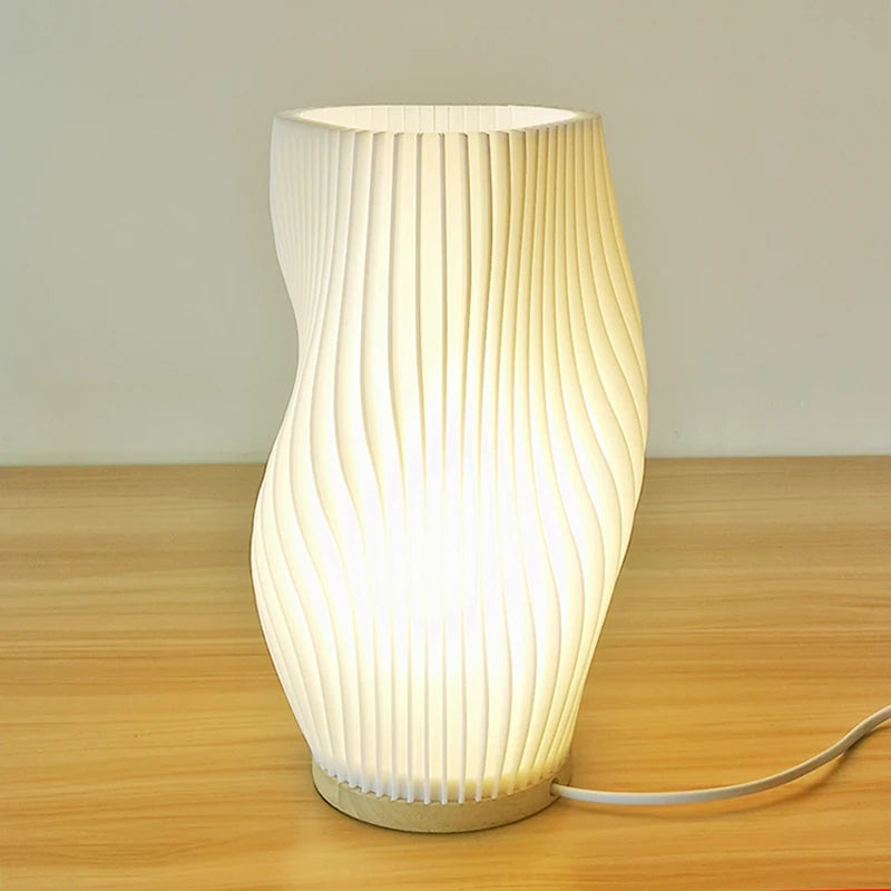 Purilite Select French Cream Style 3D Desk Lamp