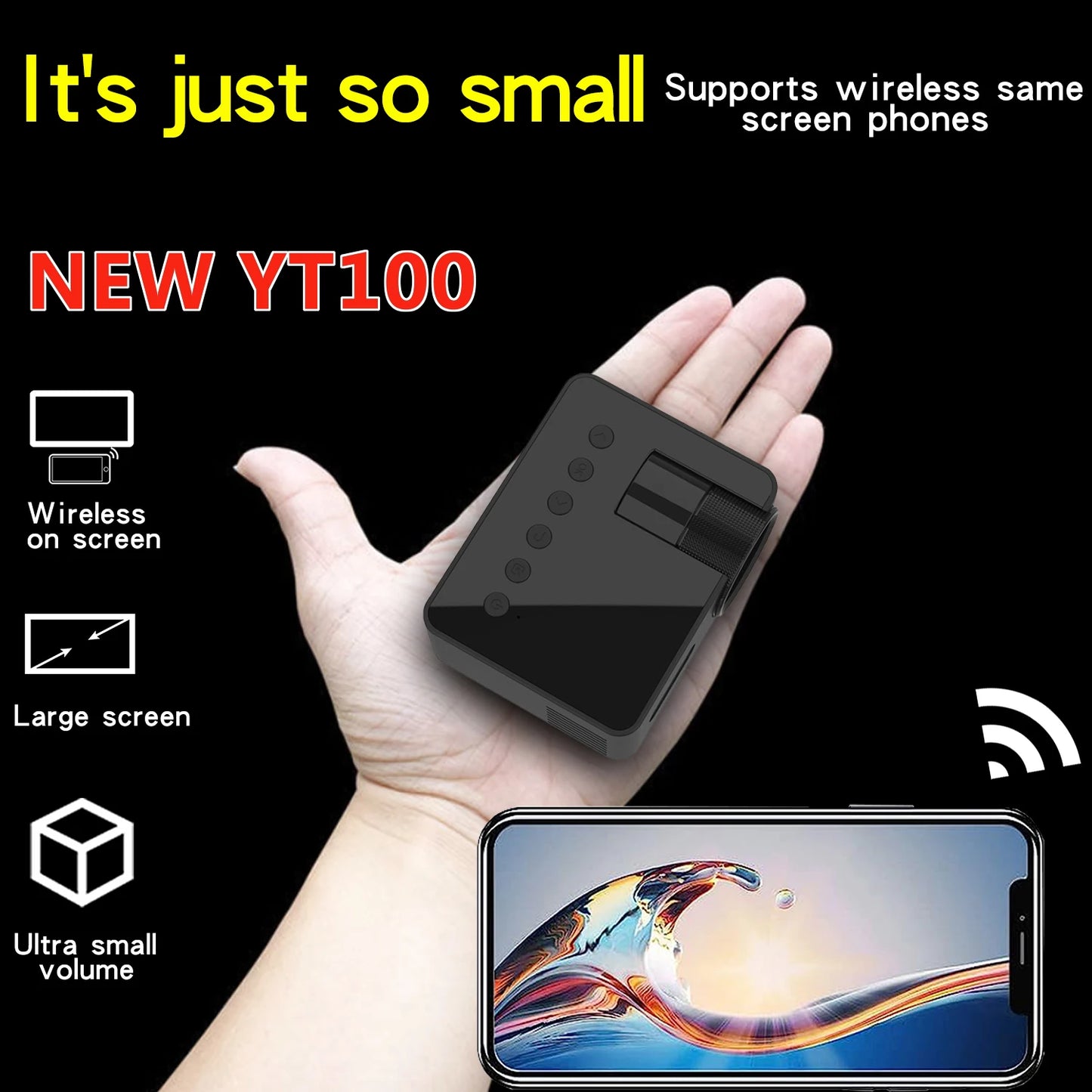 Purilite Select YT100 Portable Projector