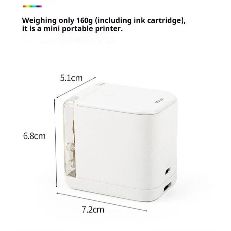 Purilite Select Portable Wireless Handheld Inkjet Printer | Mini Mobile Label and Logo Printing Device with WiFi Connectivity for Packaging, Cards, and Office Use