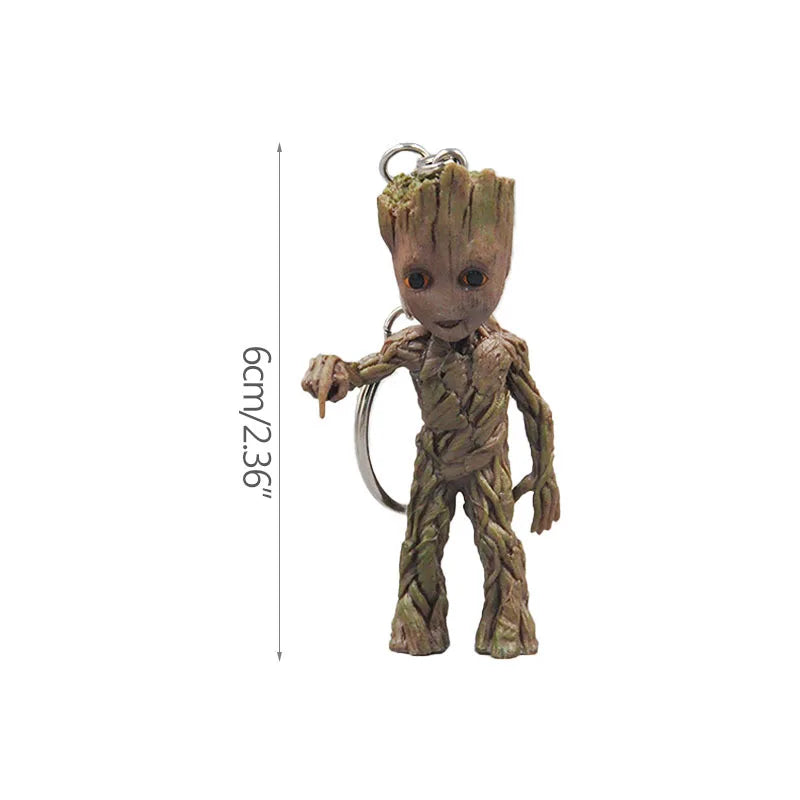 Purilite Select Groot Anime Figure Keychain