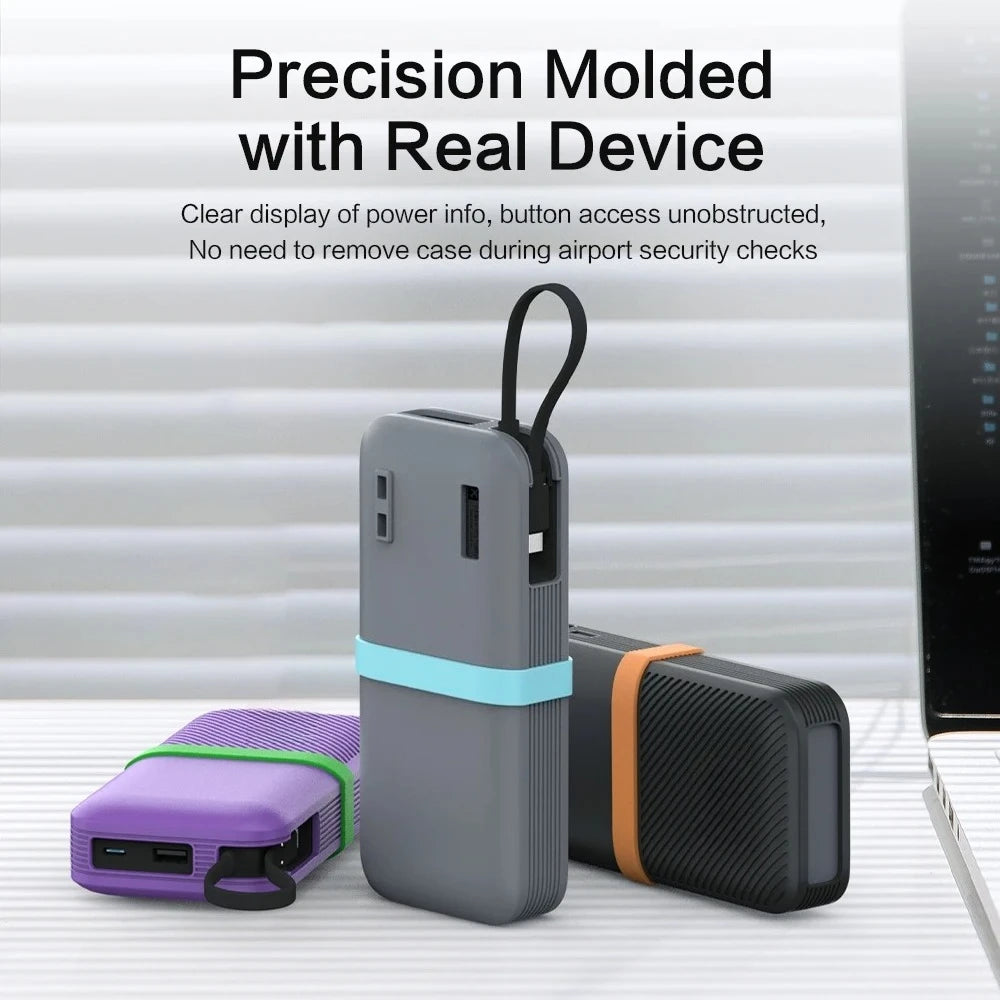 Purilite Select Silicone Case For CUKTECH CP25 20000mAh Power Bank