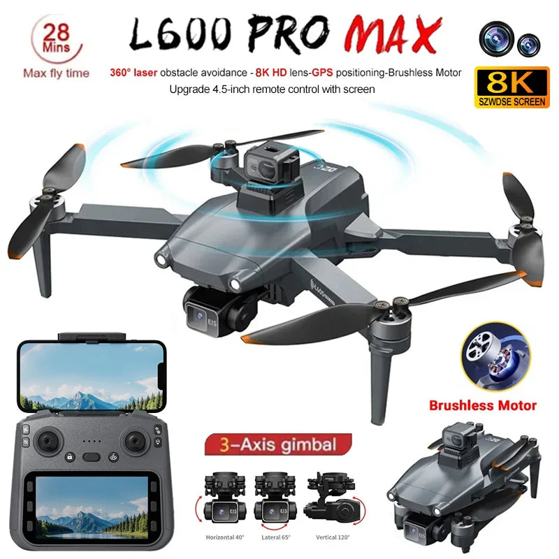 Purilite Select L600 PRO MAX GPS Drone