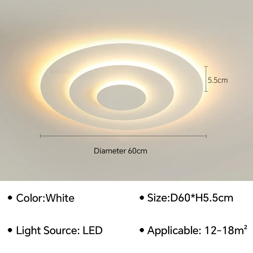 Purilite Select Modern LED Ceiling Chandelier