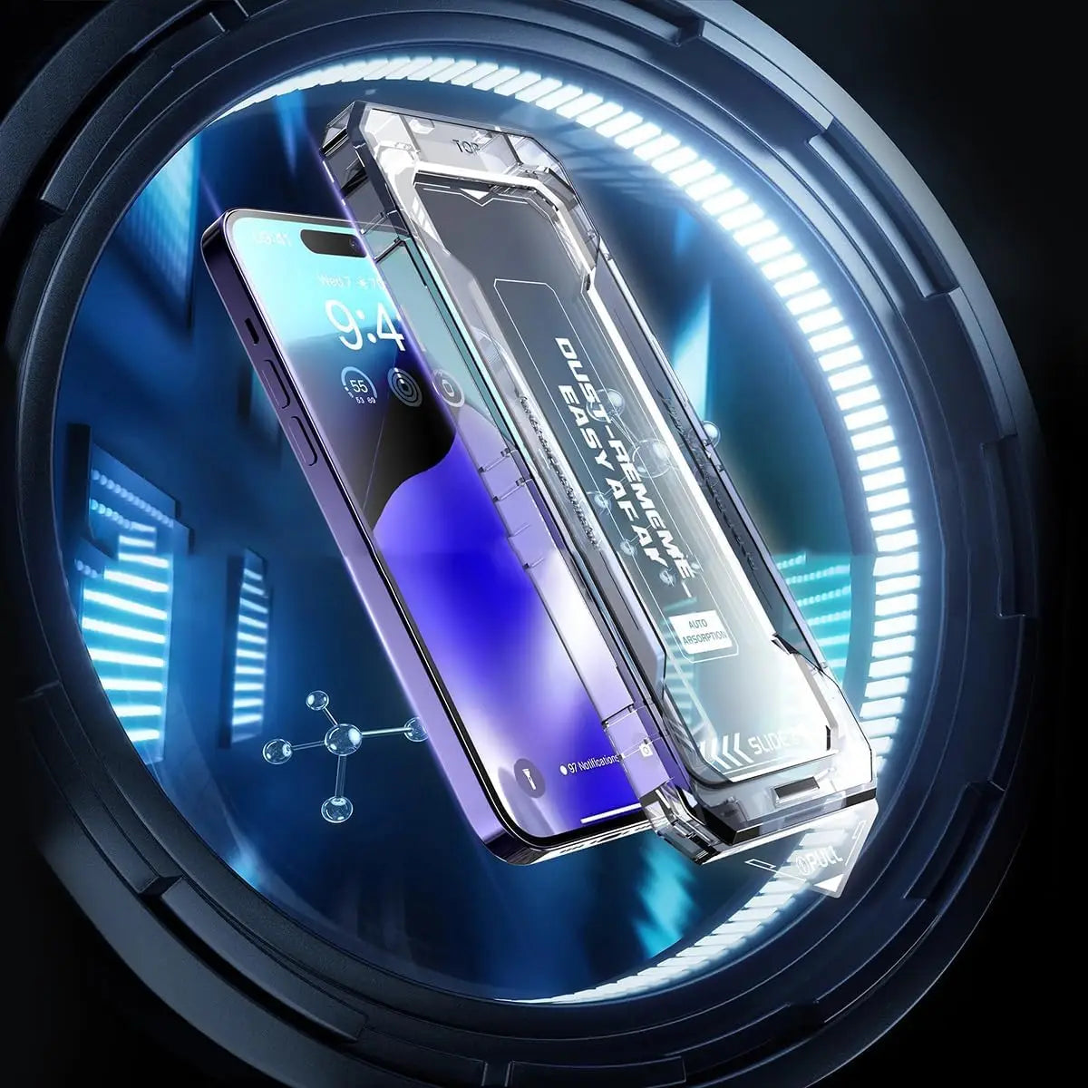 PURILITE SELECT IPHONE 16 PRIVACY FILM – HIGH-DEFINITION TEMPERED GLASS SCREEN PROTECTOR