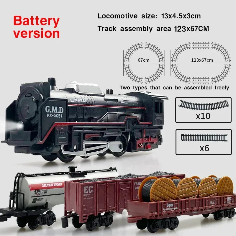 Purilite Select Classical Railway Freight Train Toy