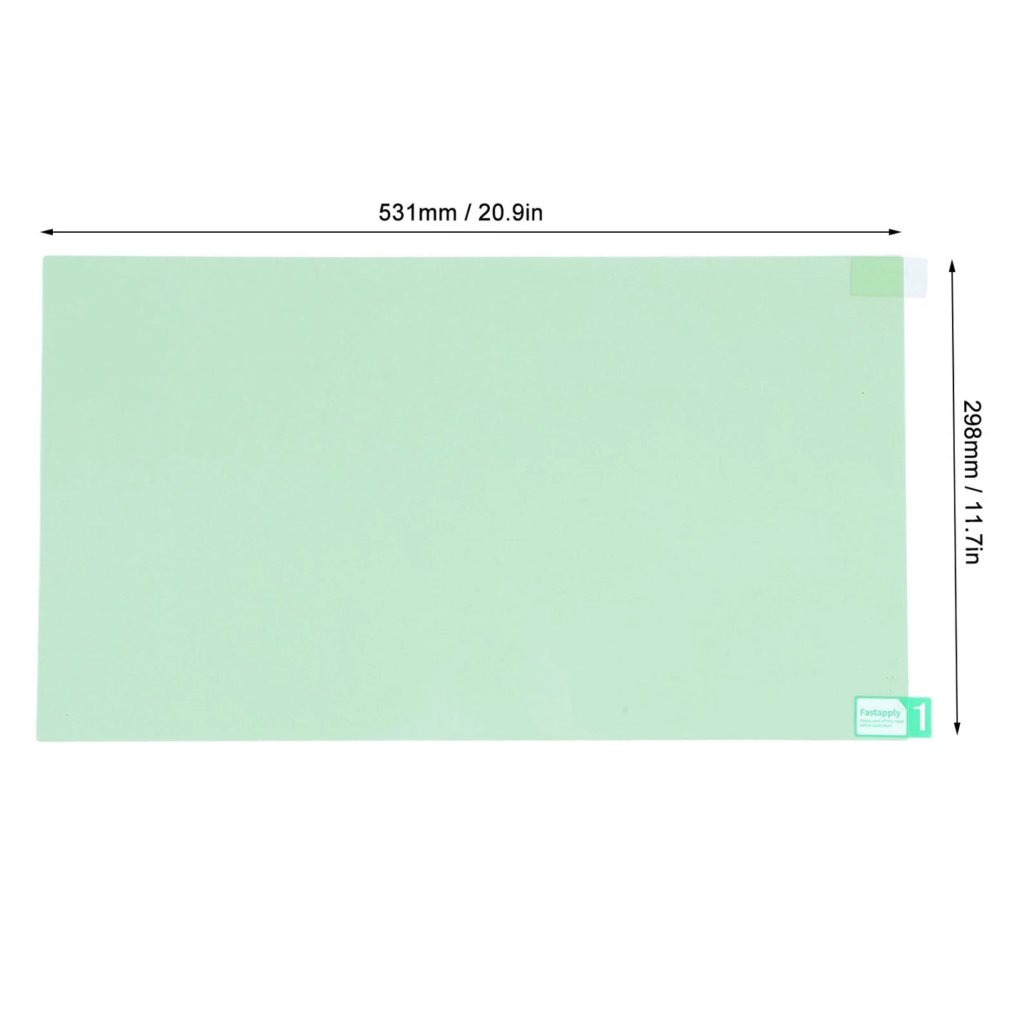 Purilite Select Anti Blue Light Screen Protector – Frosted Anti-UV, Anti-Glare Eye-Care Film for 24-Inch 16:9 Monitors