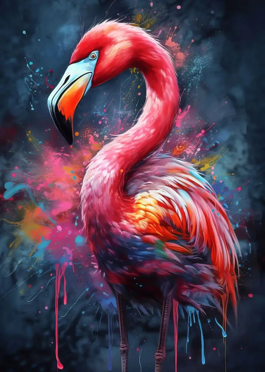 Purilite Select Lion & Tiger Animal Portrait Poster