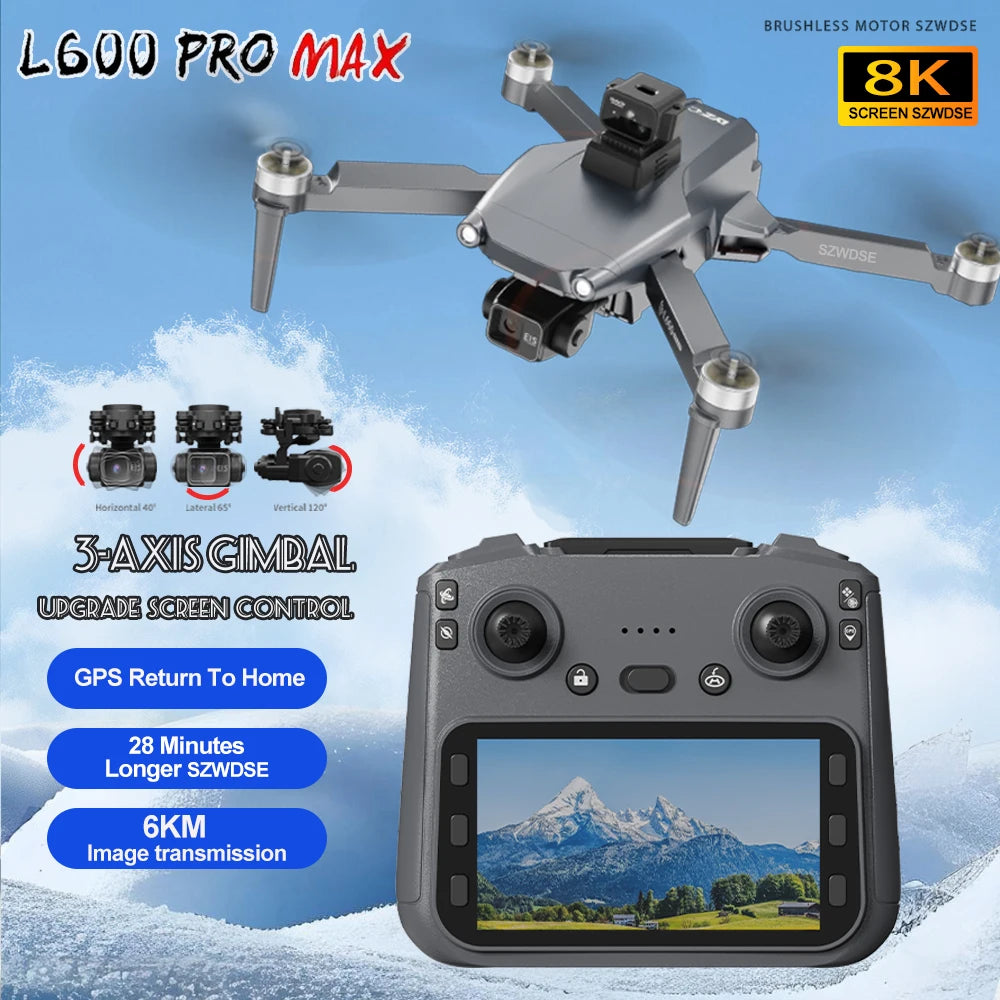 Purilite Select L600 PRO MAX GPS Drone