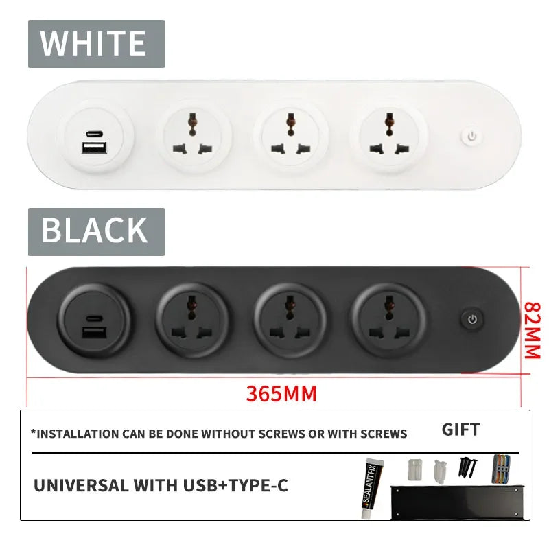 Purilite Select Wall Mounted Desktop Socket