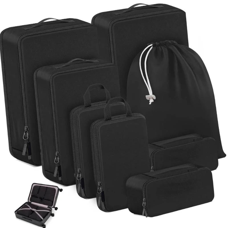 Purilite Select 10PCS Compression Packing Cubes for Travel
