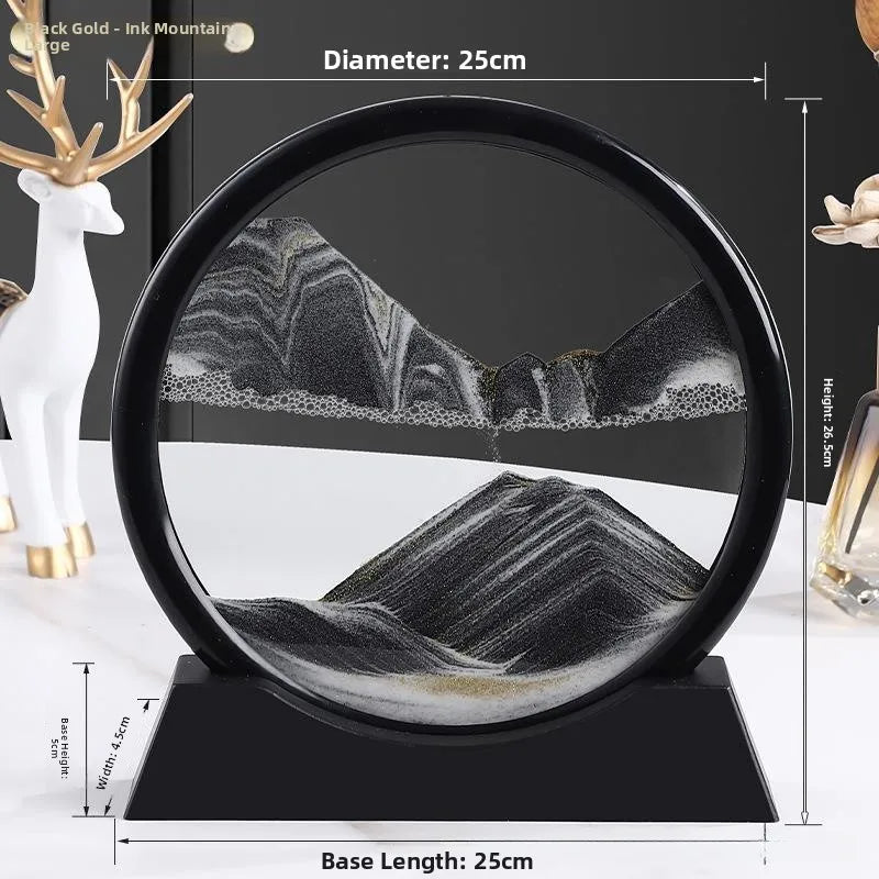 Purilite Select Creative Sandflow Art Clock