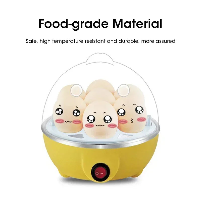 Purilite Select Electric Egg Boiler and Multifunctional 7 Egg Steamer with Auto Shut Off
