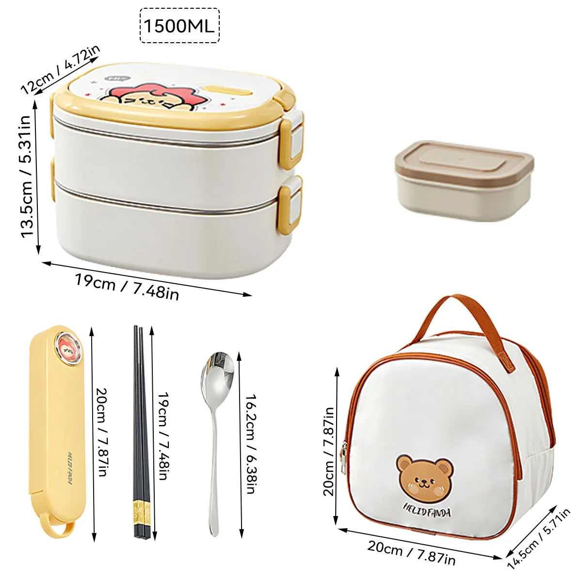 Purilite Select Large Capacity 304 Stainless Steel Lunch Box