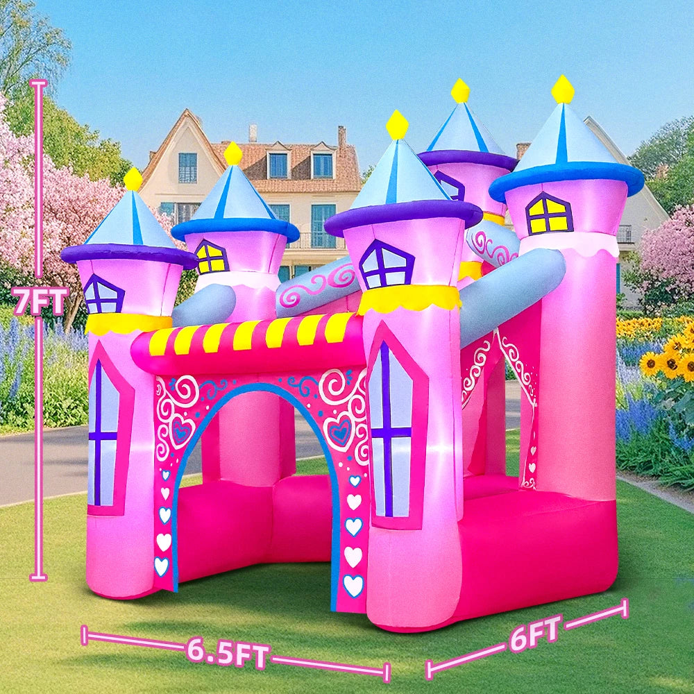 Purilite Select: 7FT Castle Inflatable Outdoor Decoration