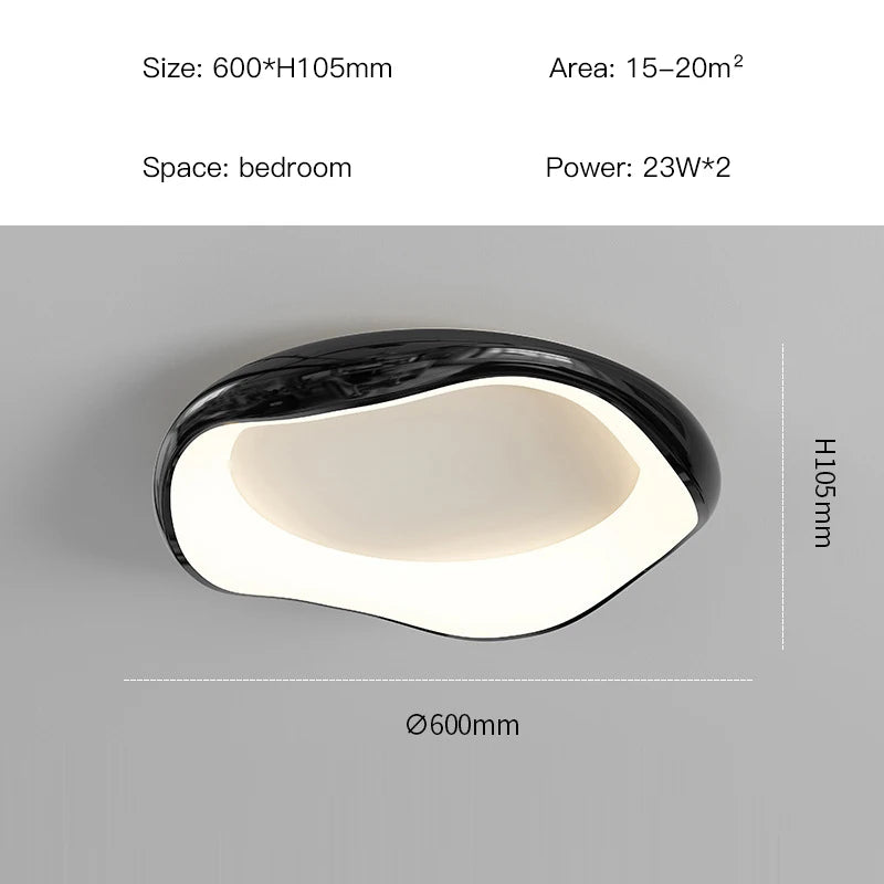 Purilite Select Minimalism Bedroom LED Chandelier