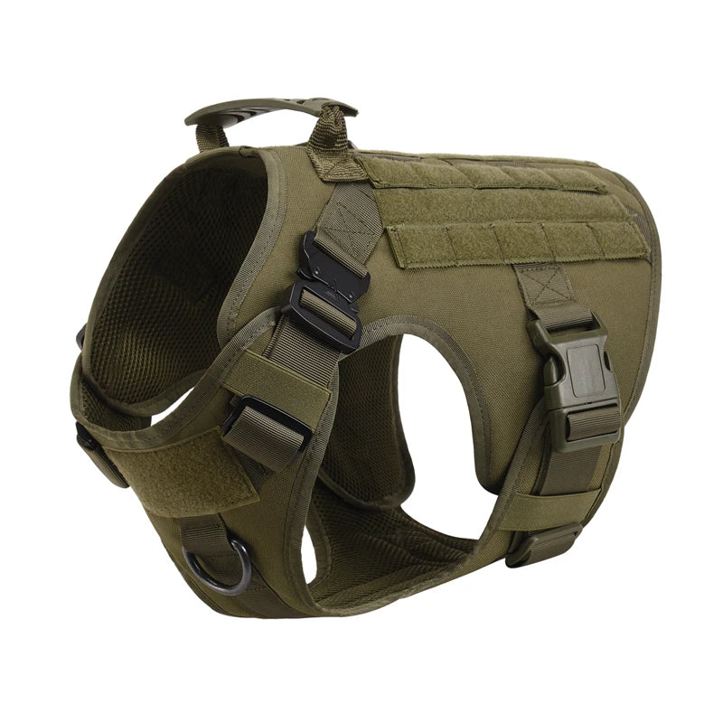 Purilite Select Tactical Military Dog Vest & Leash Set