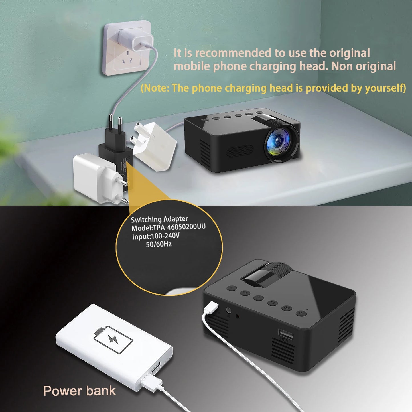 Purilite Select YT100 Portable Projector