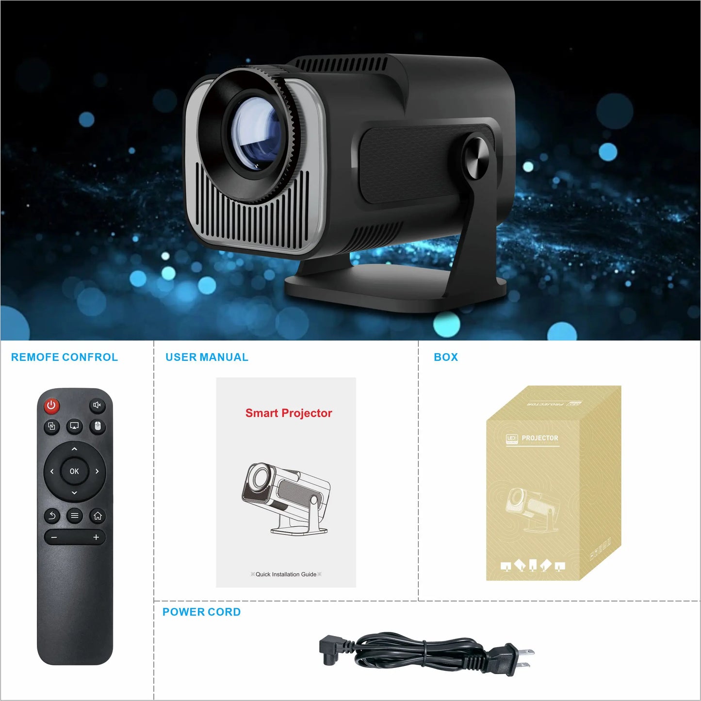Purilite Select HY-320Mini Portable 4K Projector