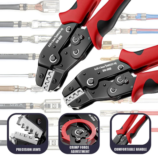 Purilite Select Ratcheting Crimping Tool Set
