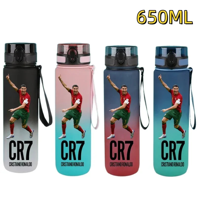 Purilite Select 650ml Cristiano Ronaldo Football Star Water Bottle
