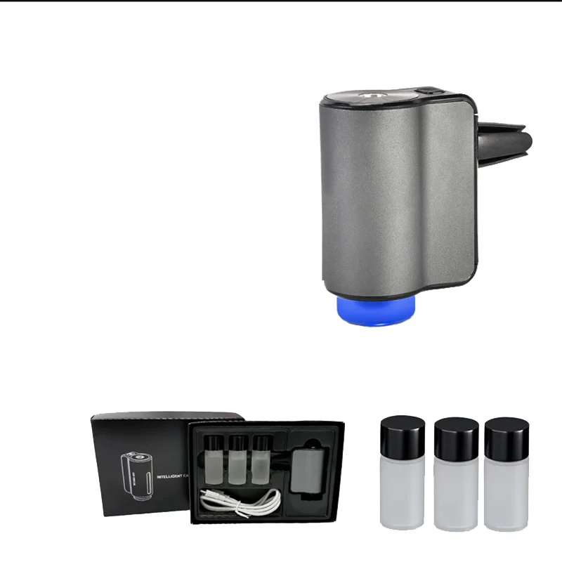 Purilite Select Smart Car Air Freshener Diffuser M80 – Intelligent Aroma Diffuser with 3 Adjustable Modes & Essential Oils