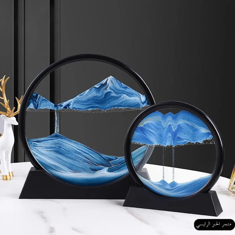 Purilite Select Creative Sandflow Art Clock