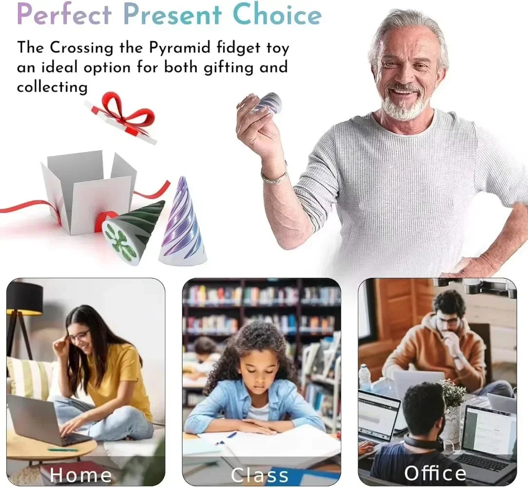 Purilite Select 3D Printed Helix Screw Rotating Toy