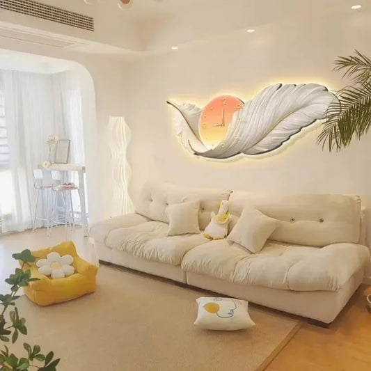 Purilite Select Luxury Canvas LED Wall Clock