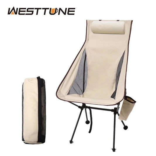 Purilite Select Portable Folding Camping Chair with Headrest