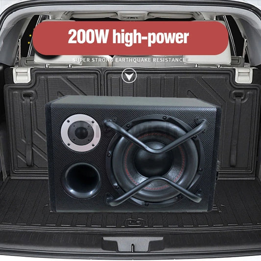 Purilite Select 200W 10-Inch Bluetooth Trapezoidal Subwoofer