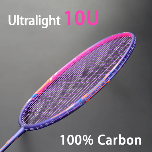 Purilite Select 10U 52G Full Carbon Fiber Badminton Racket