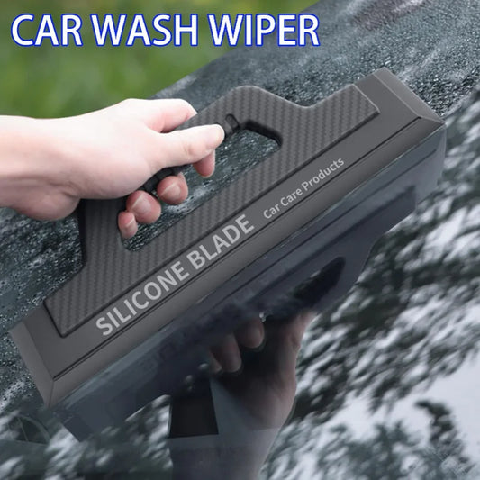 Purilite Select Non-Scratch Soft Silicone Handy Squeegee – Car Wrap, Window, and Water Wiper Cleaning Scraper Tool