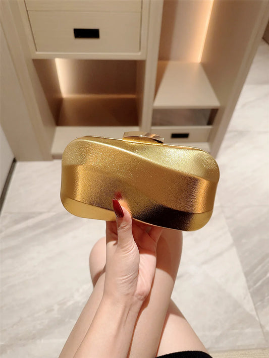 Purilite Select High-End Textured Square Clutch