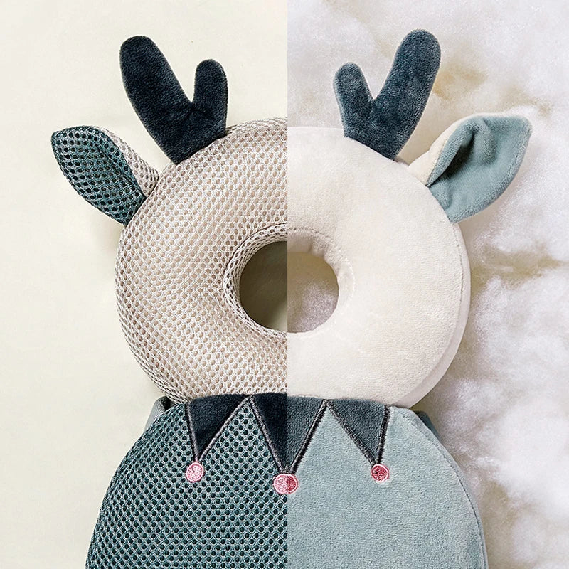 Purilite Select Baby Head Protector Backpack | Soft Cartoon Safety Cushion | Toddler Head Protection Pillow for Crawling & Walking