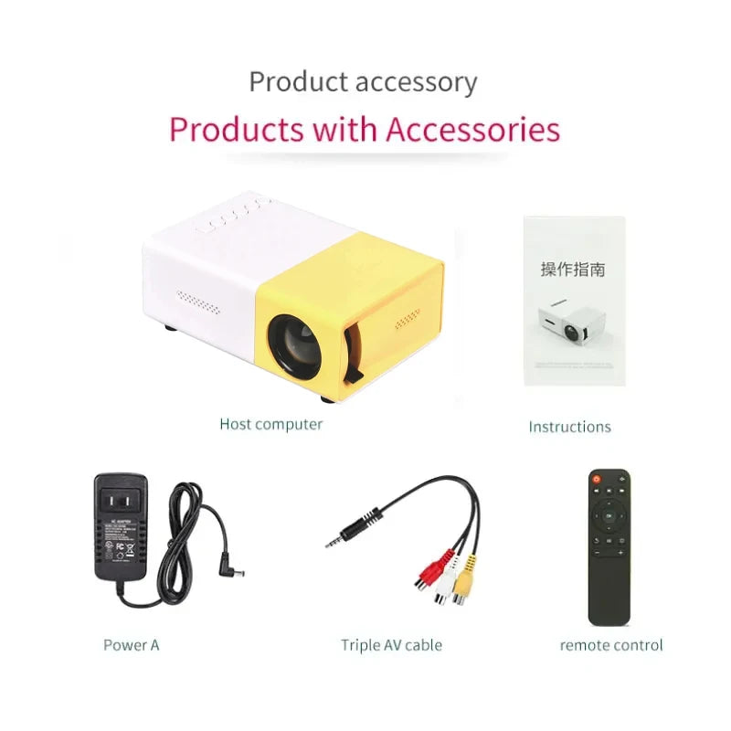 Purilite Select YG300 LED Outdoor Mini Projector