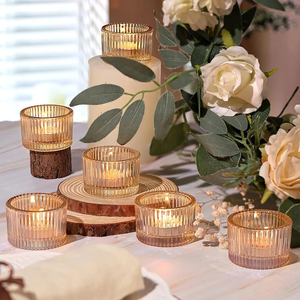 Purilite Select Tealight Gold Candle Holders