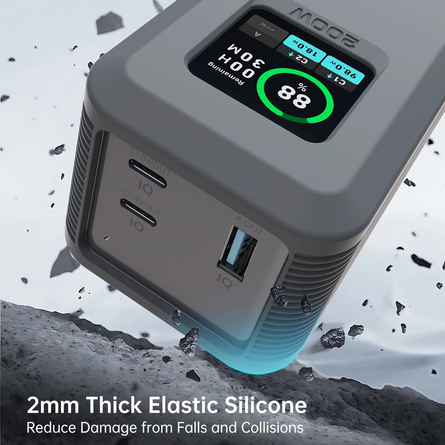 Purilite Select Silicone Case for Anker 200W Power Bank