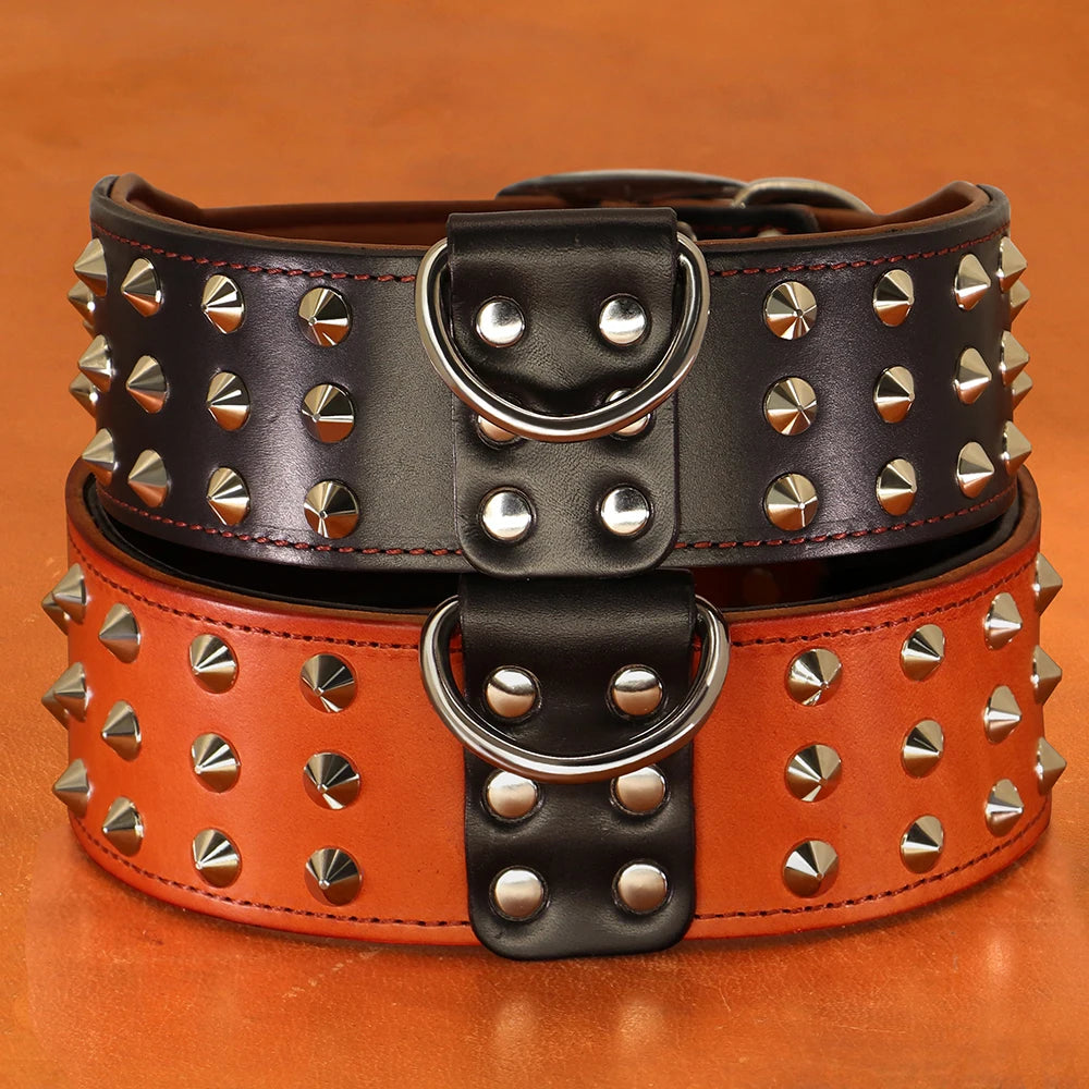 Purilite Select Genuine Leather Dog Collar