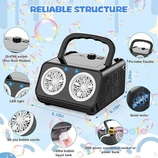 Purilite Select: automatic bubble machine