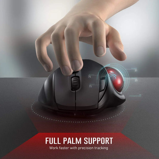 Purilite Select Trackball Wireless Mouse