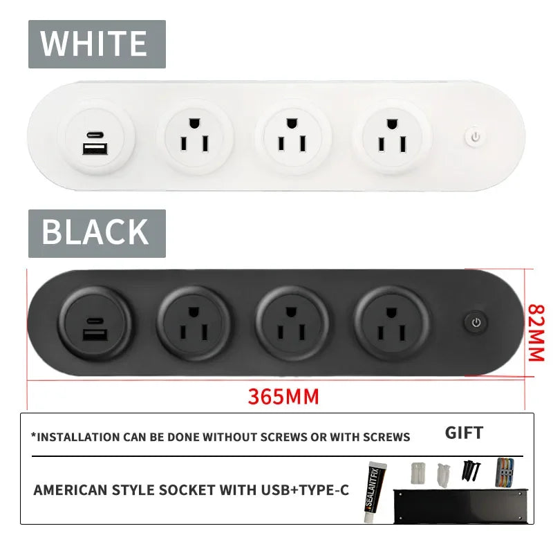 Purilite Select Wall Mounted Desktop Socket