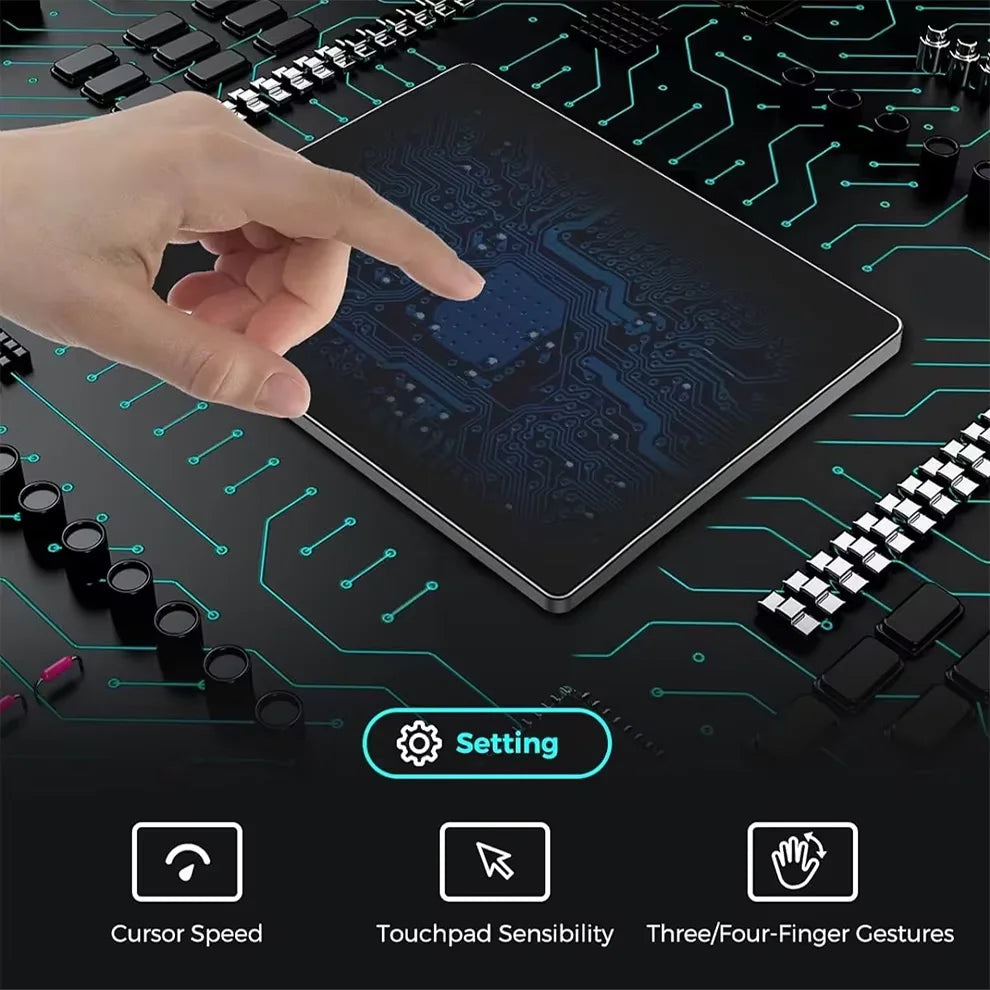 PURILITE SELECT WIRED MULTI-TOUCH USB TRACKPAD – HIGH PRECISION TOUCHPAD FOR WINDOWS LAPTOPS & PCS