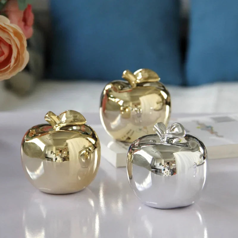 Purilite Select Gold Apple Ceramic Statue