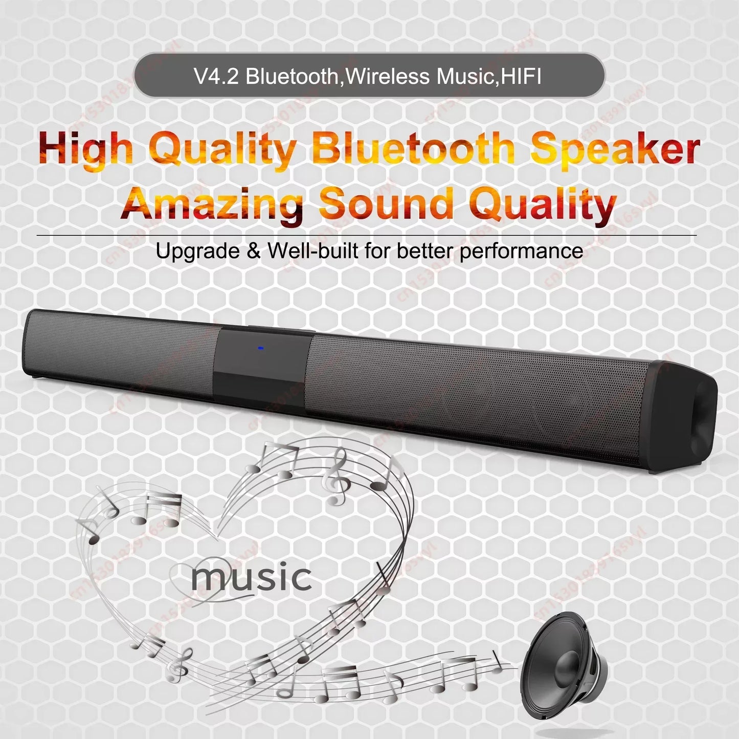 Purilite Select Powerful Wireless Bluetooth Speaker