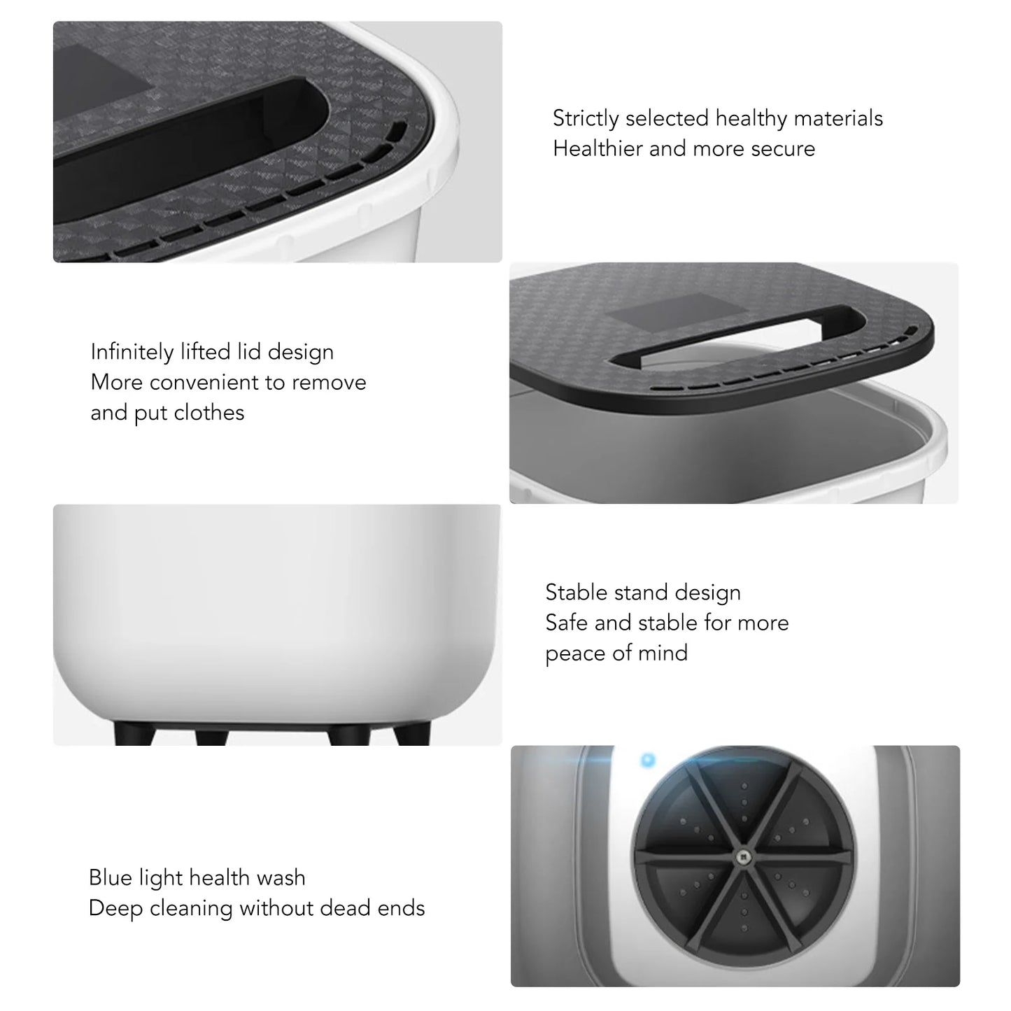 Purilite Select 6L Portable Mini Washing Machine