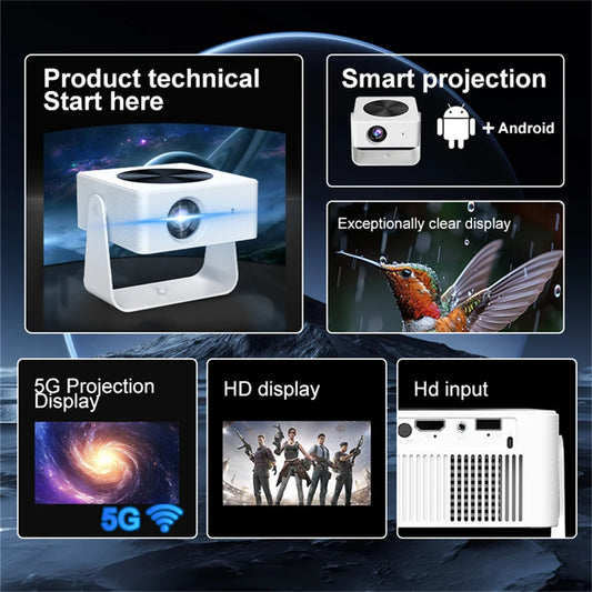 Purilite Select T1 Pro 4K Mini Projector