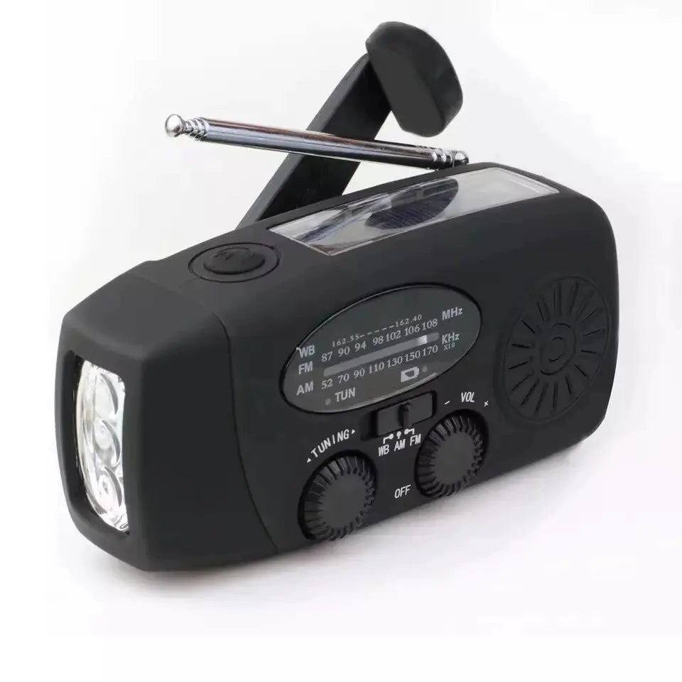 Purilite Select Portable Multifunctional Hand Crank Radio