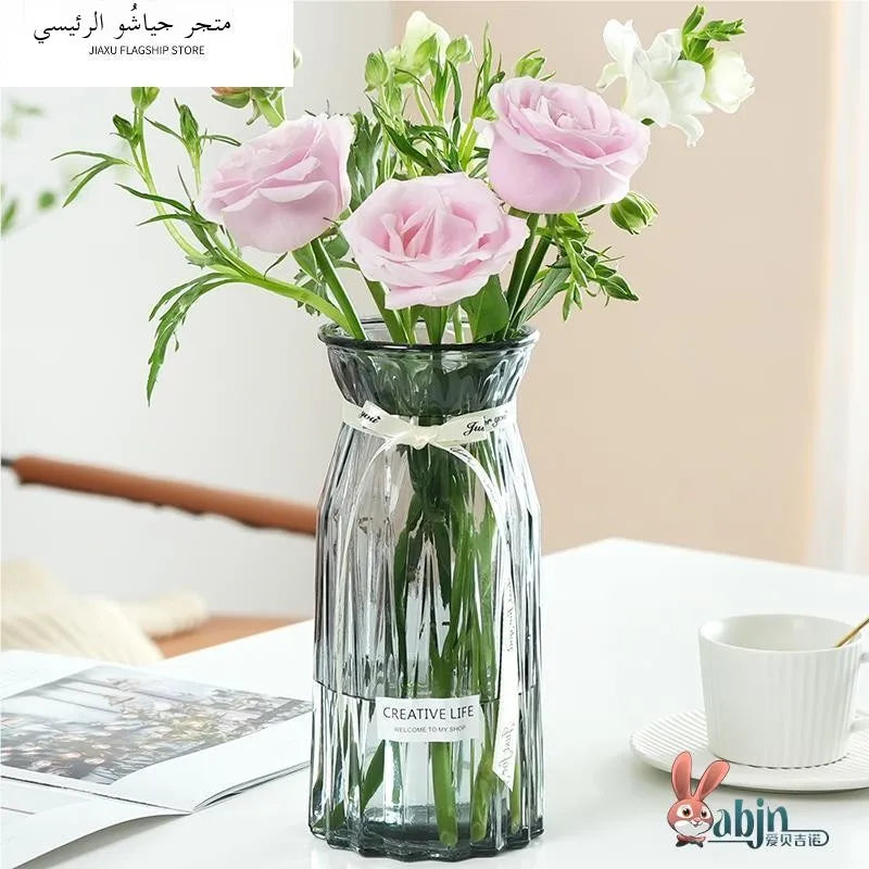 Purilite Select Thickened Non-Glass Circle Flower Vase