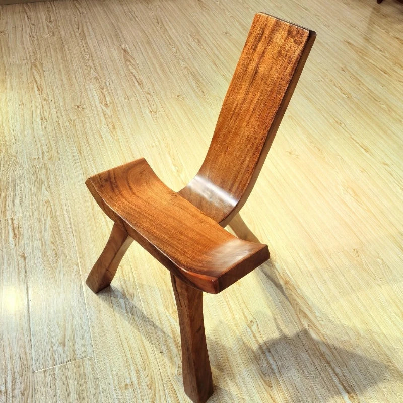 Purilite Select Wooden Ergonomic Lounge Chair with Ottoman